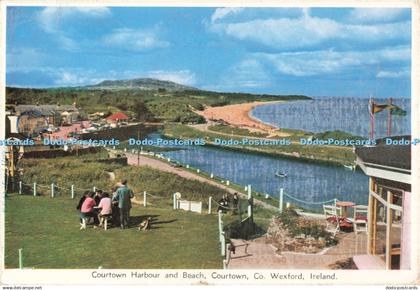 D262031 Ireland Courtown Harbour and Beach Courtown Co Wexford Cardall