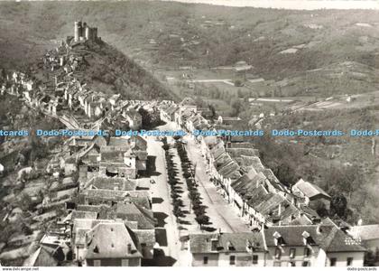 D262247 Najac Aveyron Vue Generale Lapie RP