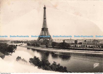 D263230 Paris La Seine et la Tour Eiffel De la Tour Eiffel