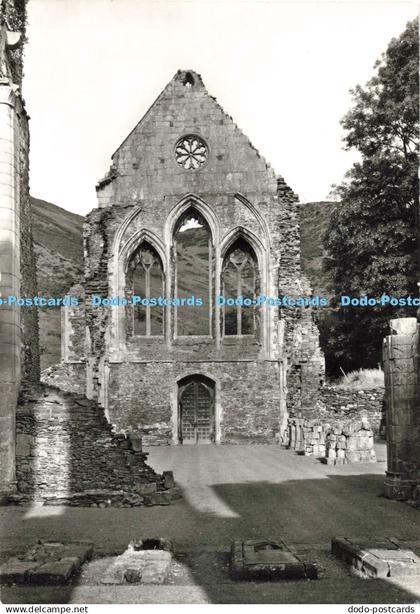 D264460 Denbighshire Valle Crucis Abbey Nave Looking West Crown