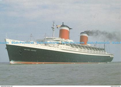 D264915 United States Gained the Atlantic Blue Riband for the United States Line