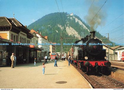 D265310 Vapeur Val de Travers Chemin de fer Touristique Jeanneret