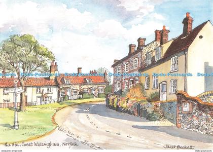 D268044 Norfolk The Hill Great Walsingham Norfolk Central Printers Janet Beckett
