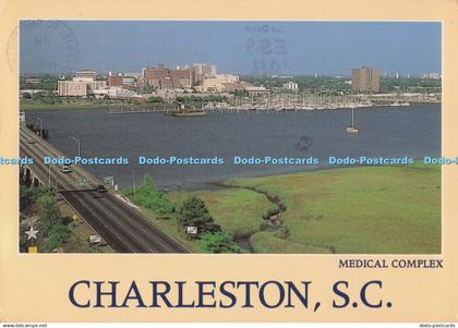 D276132 Charleston S C Medical Complex Charleston Post Card Co Chuck Hatler 1989