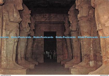 D292833 Abu Simbel. Hypostyle Hall in the Great Temple. Al Ahram. Dino Sassi