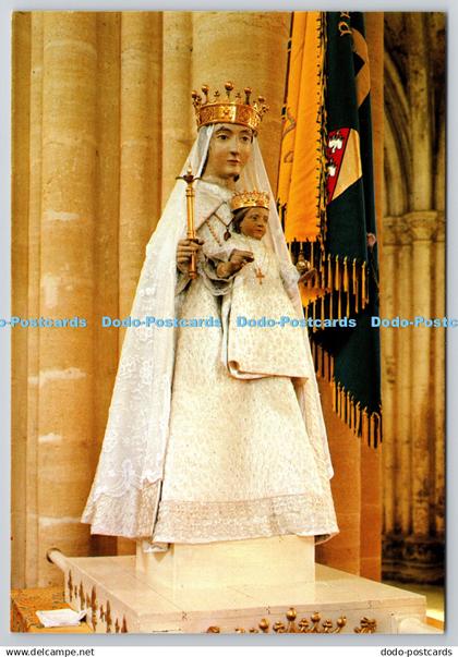 D312741 Avioth. Basilica. Statue of the Virgin. Editions Mage. France