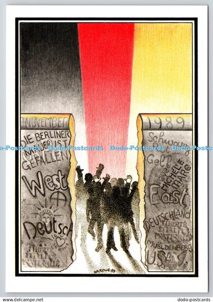D326680 Germany. Berliner Mauer ist gefallen. 9 Novembre 1989. Group 7. Saint De