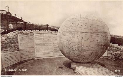 England Swanage Globe vintage postcard