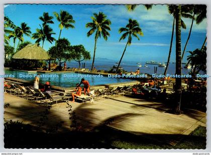 L342392 Nadi Fiji Swimming Pool and Bay at the Regent of Fiji Hotel Caines Janni