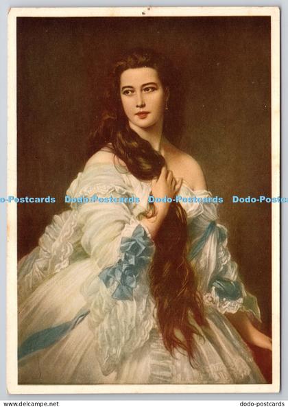 L343193 Parigi Museo del Louvre Signora Rimsky Korsakov Winterhalter Eliocromia