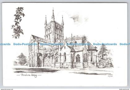 L353210 Pershore Abbey Kenneth A Bromley
