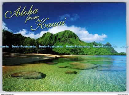 L358646 Aloha from Kauai Tunnels Hawaiian Service David Olsen PM Honolulu 2001