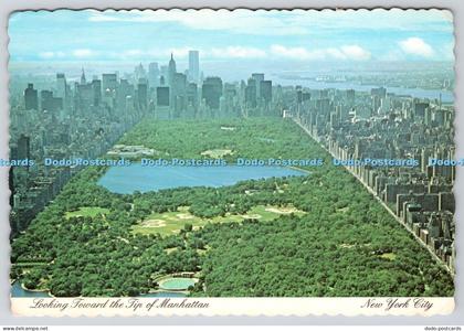 L363077 New York City Looking Toward the Tip of Manhattan Manhattan Post Card Pu
