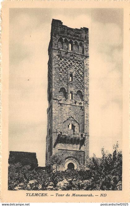 Lot 62 algeria tlemcen hotel transatlantique advertising tour de mansourah