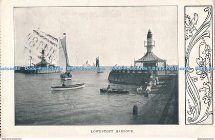 R004309 Lowestoft Harbour 1904