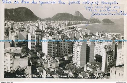 R007669 Rio de Janeiro Brasil Panorama de Copacabana
