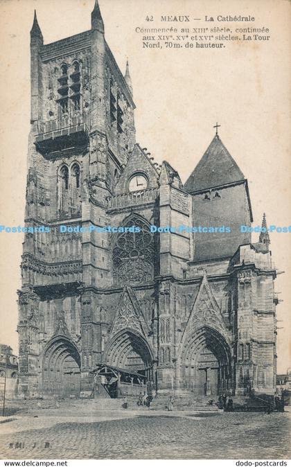 R015268 Meaux La Cathedrale J Bourgogne