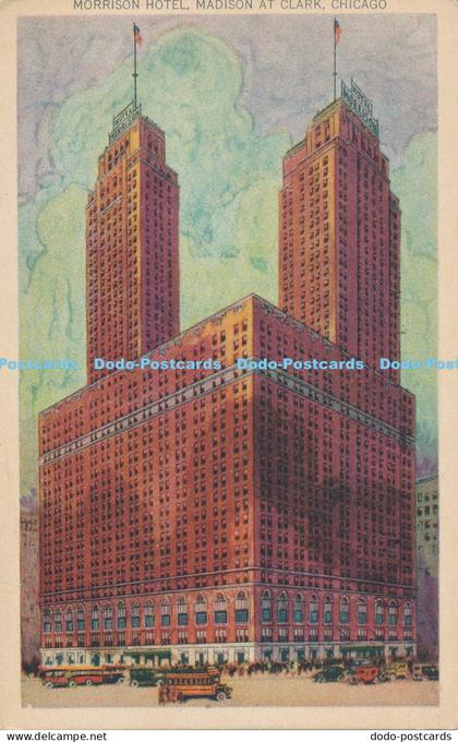 R020412 Morrison Hotel Madison at Clark Chicago 1928