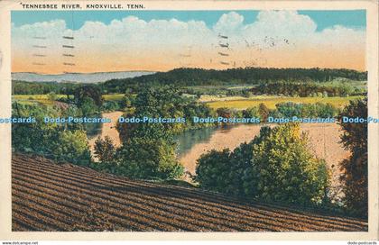 R021069 Tennessee River Knoxville Tenn Tichnor 1933