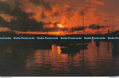 R021528 Sunset Over Kirkwall Harbour Orkney No PT36886