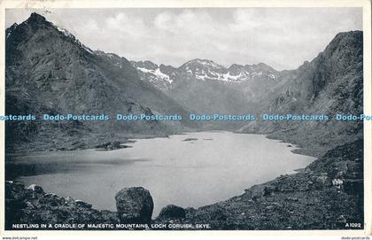 R024905 Nestling in a Cradle of Majestic Mountains Loch Coruisk Skye White Best