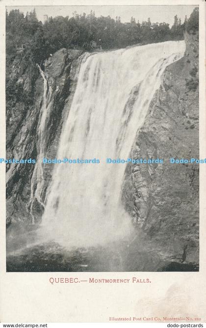 R032161 Quebec Montmorency Falls