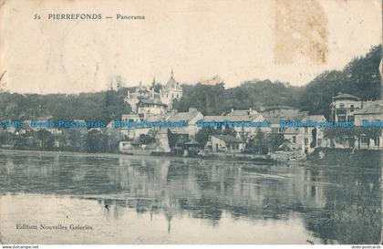 R033711 Pierrefonds. Panorama. 1906