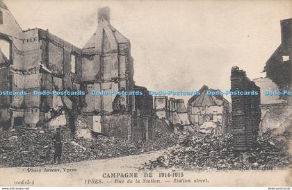 R034995 Campagne Ypres Station Street Antony