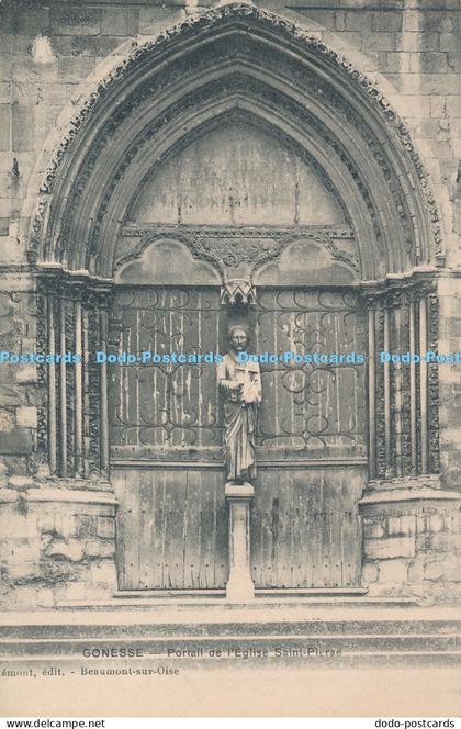 R035559 Gonesse Portail de l Eglise Saint Pierae