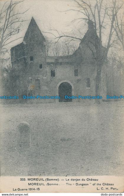 R036889 Moreuil. The Dungeon of the Chateau