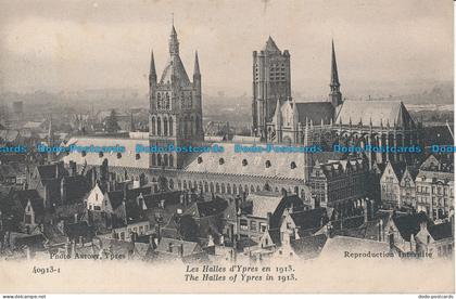 R036890 The Halles of Ypres in 1913. Antony