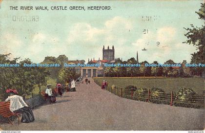 R040039 The River Walk Castle Green Hereford Wilson and Phillips 1913