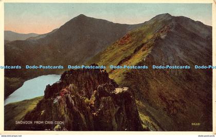 R043718 Snowdon from Crib Goch