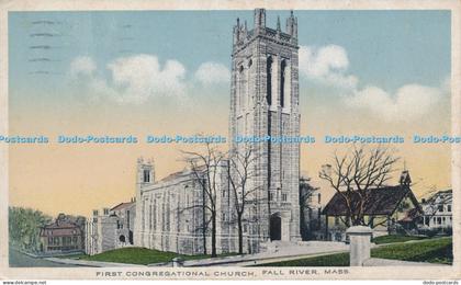 R045116 First Congregational Church Fall River Mass 1927