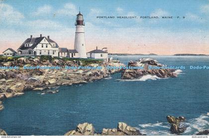 R045123 Portland Headlight Portland Maine 1937