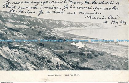 R048163 Folkestone The Warren 1904
