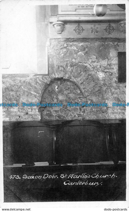 R062638 Saxon Door. St. Martins Church. Canterbury