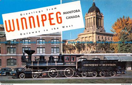 R082553 Winnipeg Manitoba. Canada. Multi view
