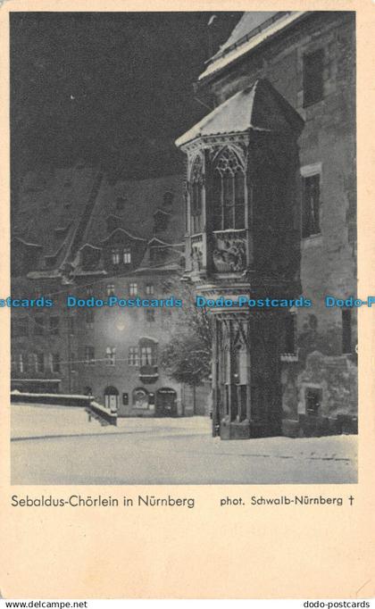 R101063 Sebaldus Chorlein in Nurnberg. Schwalb. Nurnberg. Photo PCRST Nurnberg