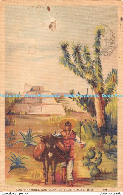 R181790 Las Piramides San Juan de Teotihuacan. Mex