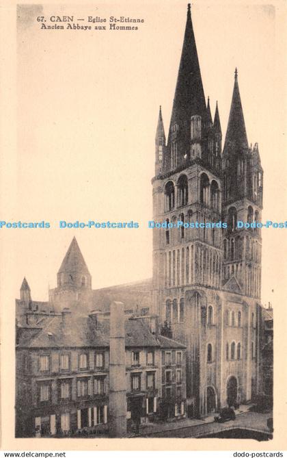 R264232 Caen Eglise St Etienne Ancien Abbaye aux Hommes Postcard
