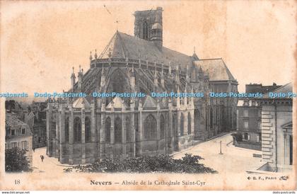 R275803 18 Nevers Abside de la Cathedrale Saint Cyr B F Paris
