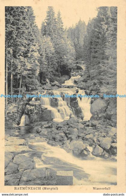 R312449 Raumunzach Murgtal Wasserfall J Velten