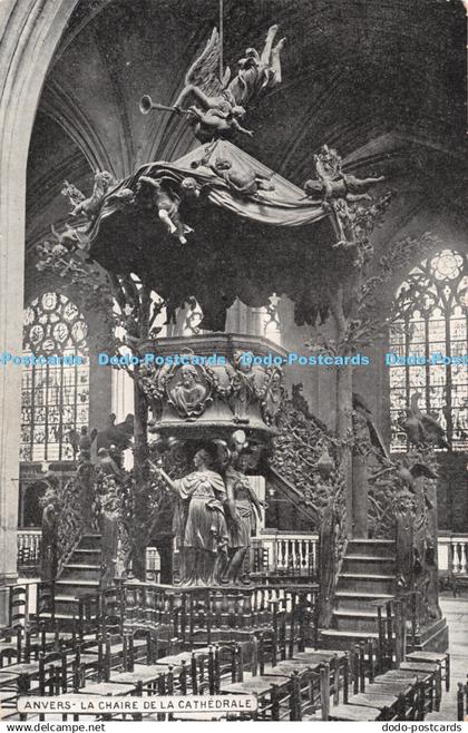 R323225 Anvers La Chaire de la Cathedrale Edn Vo Dw Anvers