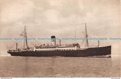 R334458 Swedish Lloyd Gothenburg S S Suecia Britannia