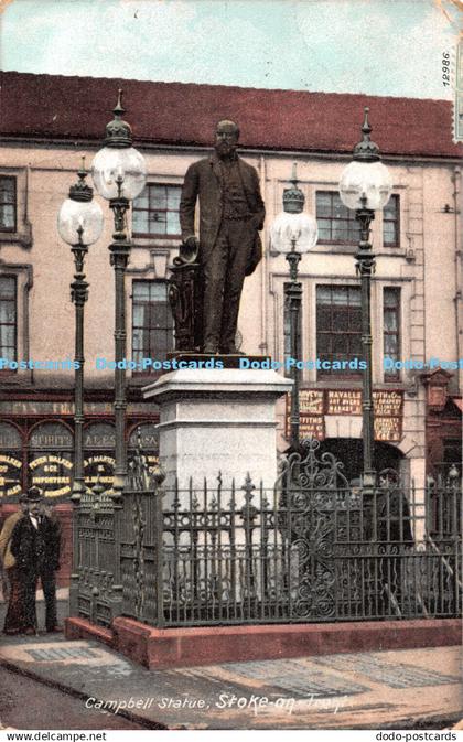 R348679 Stoke on Trent Campbell Statue The Wrench Series No 12986 1908