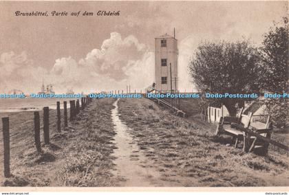 R371330 Brunsbuttel Partie auf dem Elbdeich Furboters Buchhandlung