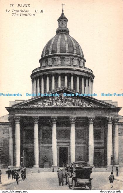 R419935 Paris The Panteon Cosson C M