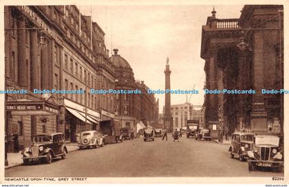 R427408 Newcastle Upon Tyne Grey Street Photochrom