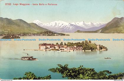 R587705 3766 Lago Maggiore Isola Bella e Pallanza Photoglob Zurich